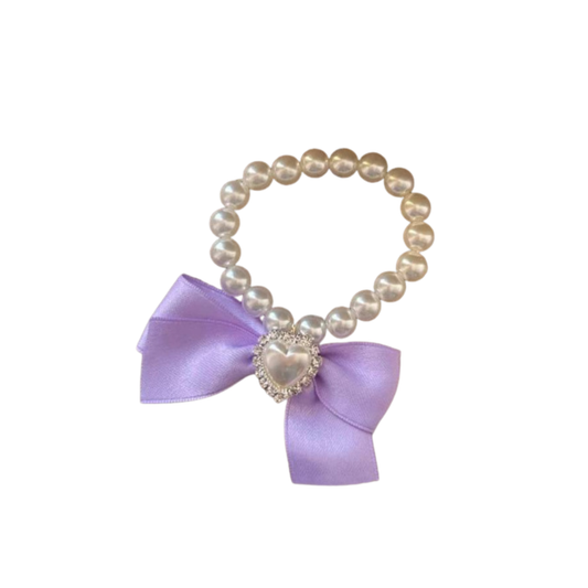 Pearl Charm Pet Collar