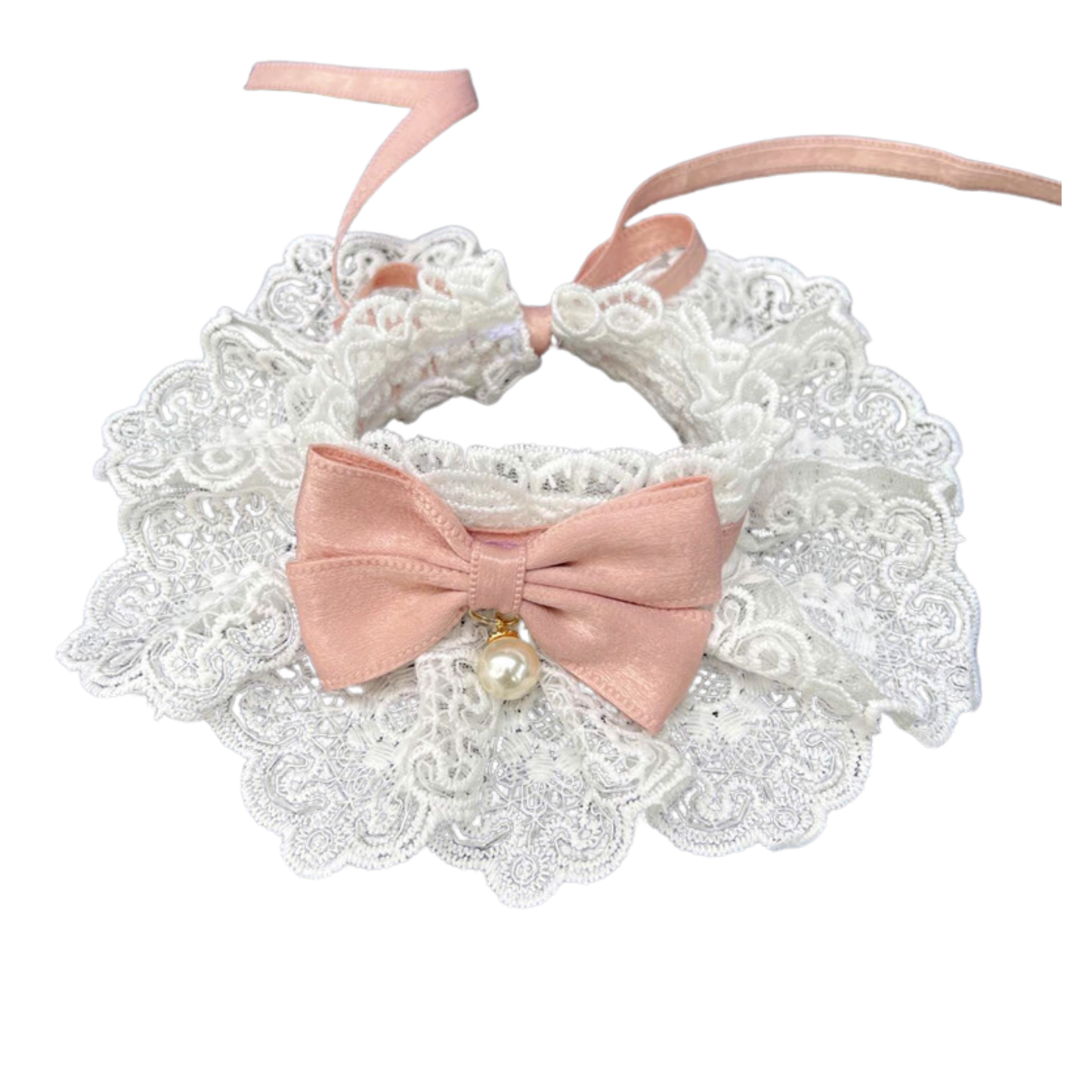 Cute Lace Bow Pet Collar