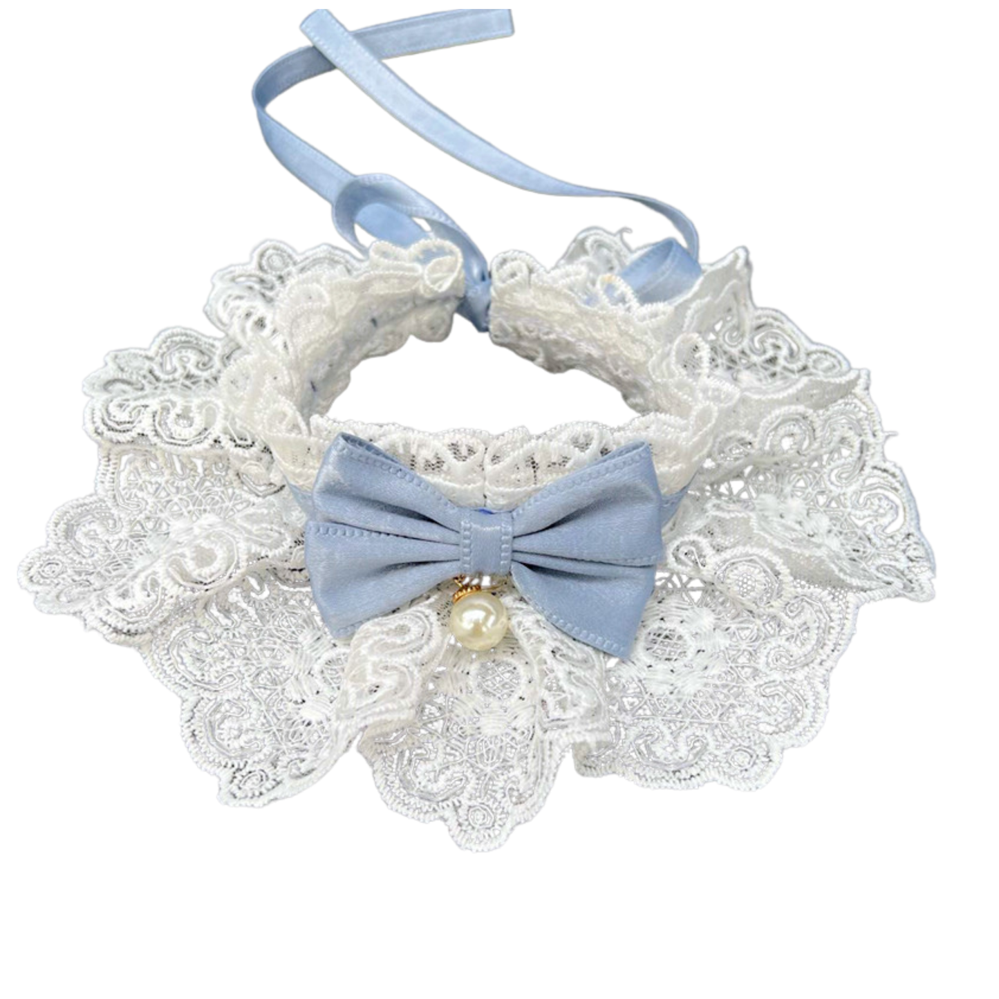 Cute Lace Bow Pet Collar
