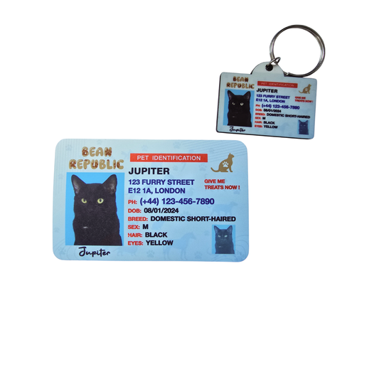 Custom Pet ID Cards and Tags