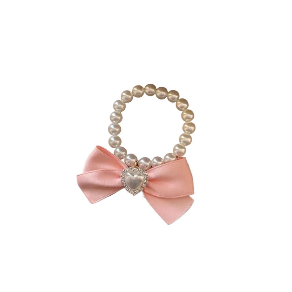 Pearl Charm Pet Collar