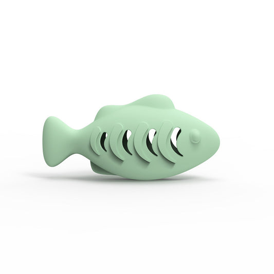 Silicone Fish Toy & Treat Dispenser