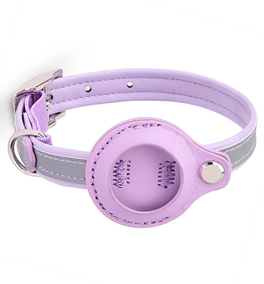 Reflective Safety AirTag Tracking Pet Collar